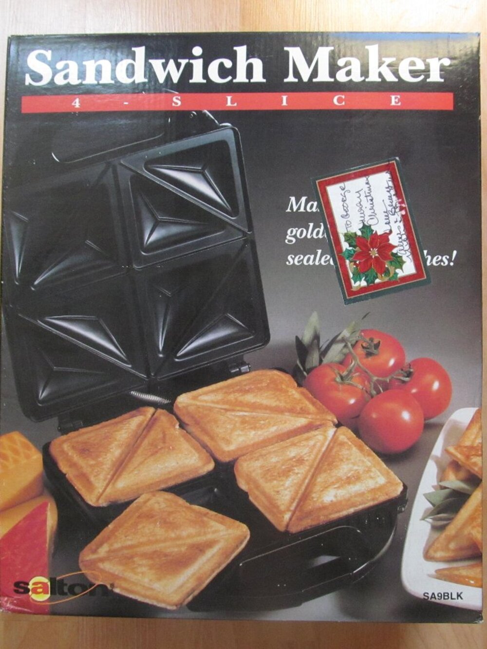 Salton Large Sandwich Maker SA9BLK